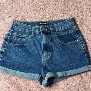 PLT JEAN SHORTS